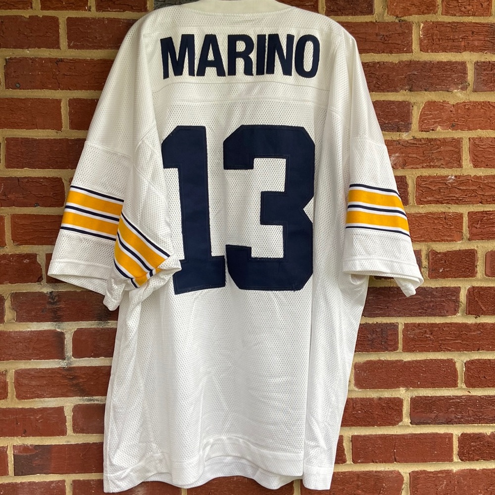 Dan Marino Adidas 54 XXL True School Authentics Pittsburg 1982 Stitched Jersey